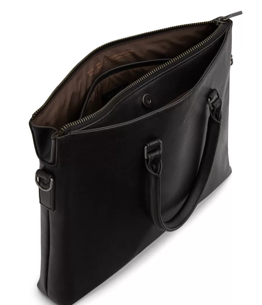 Matt & Nat Briefcases | Briefcases*ALBAN Vegan Briefcase - Vintage BLACK