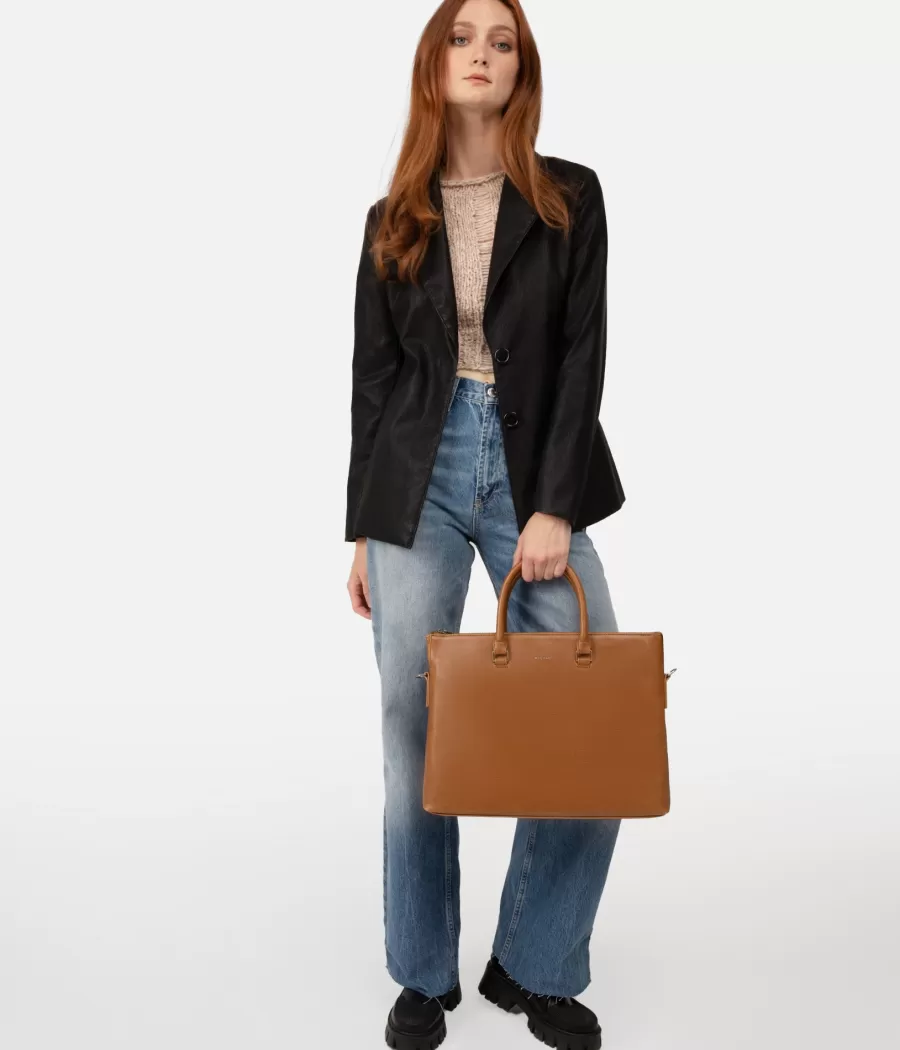 Matt & Nat Briefcases | Briefcases*ALBAN Vegan Briefcase - Vintage BLACK