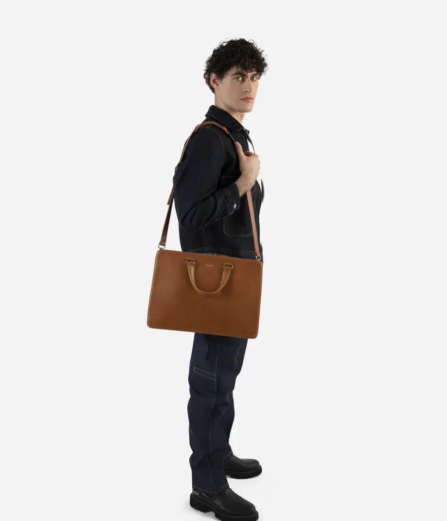 Matt & Nat Briefcases | Briefcases*DAVID Vegan Briefcase - Vintage BLACK