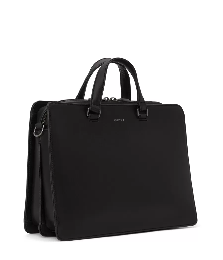 Matt & Nat Briefcases | Briefcases*DAVID Vegan Briefcase - Vintage BLACK