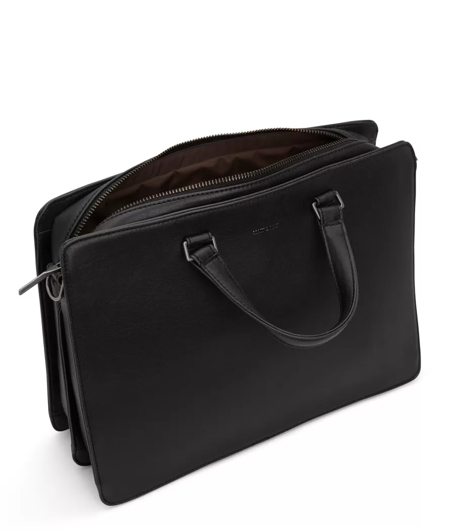 Matt & Nat Briefcases | Briefcases*DAVID Vegan Briefcase - Vintage BLACK