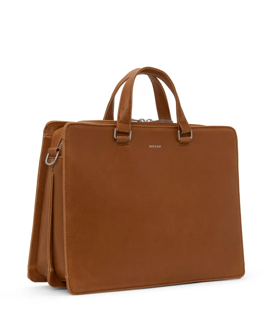 Matt & Nat Briefcases | Briefcases*DAVID Vegan Briefcase - Vintage BLACK