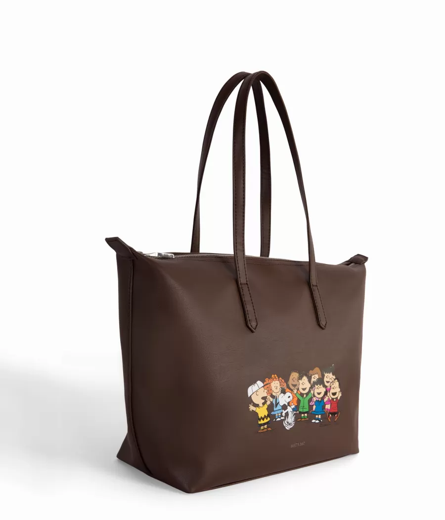 Matt & Nat Totes | Totes* x PEANUTS ABBIP Vegan Tote Bag - Peanuts Family Edition DECAF