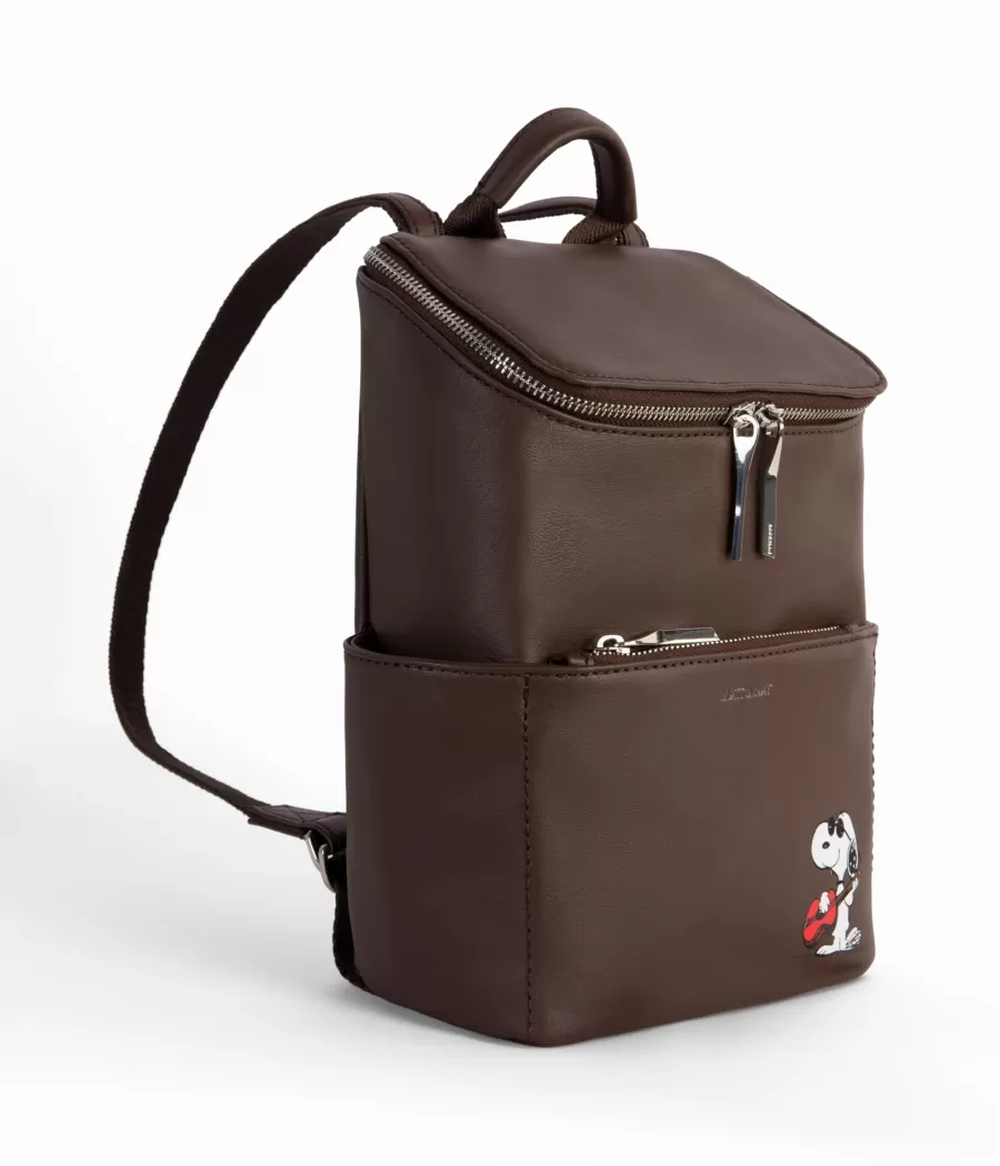 Matt & Nat Backpacks | Backpacks* x PEANUTS BRAVESMP Small Vegan Backpack - Joe Cool Edition DECAF