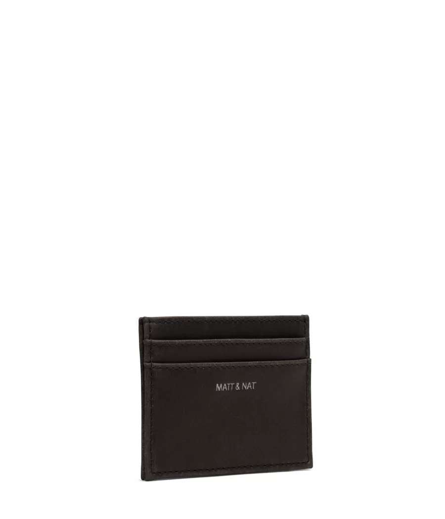 Matt & Nat Wallets | Wallets*MAX Vegan Card Holder - Vintage BLACK