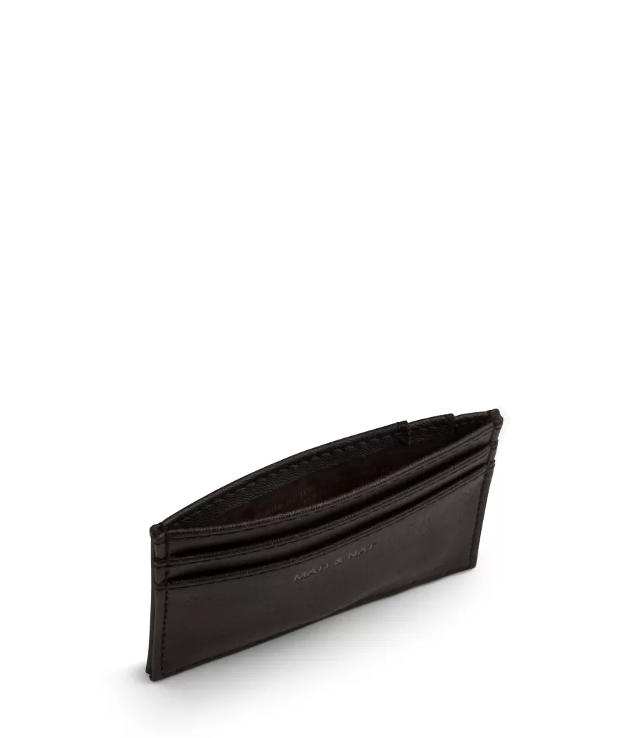 Matt & Nat Wallets | Wallets*MAX Vegan Card Holder - Vintage BLACK