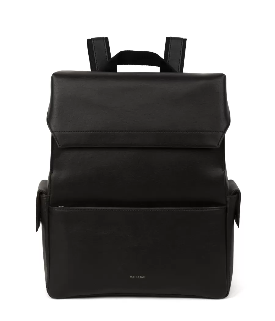 Matt & Nat Backpacks | Backpacks*MIKAL Vegan Backpack - Vintage BLACK