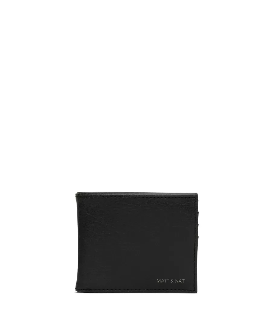 Matt & Nat Wallets | Wallets*RUBBEN Vegan Folded Wallet - Vintage BLACK