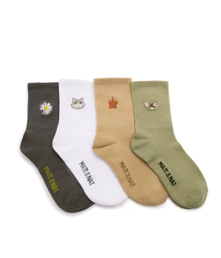 Matt & Nat Sock Set | Sock Set*SOCK SET Organic Cotton Socks Box Set | Color Mix Thisproductisfinalsale