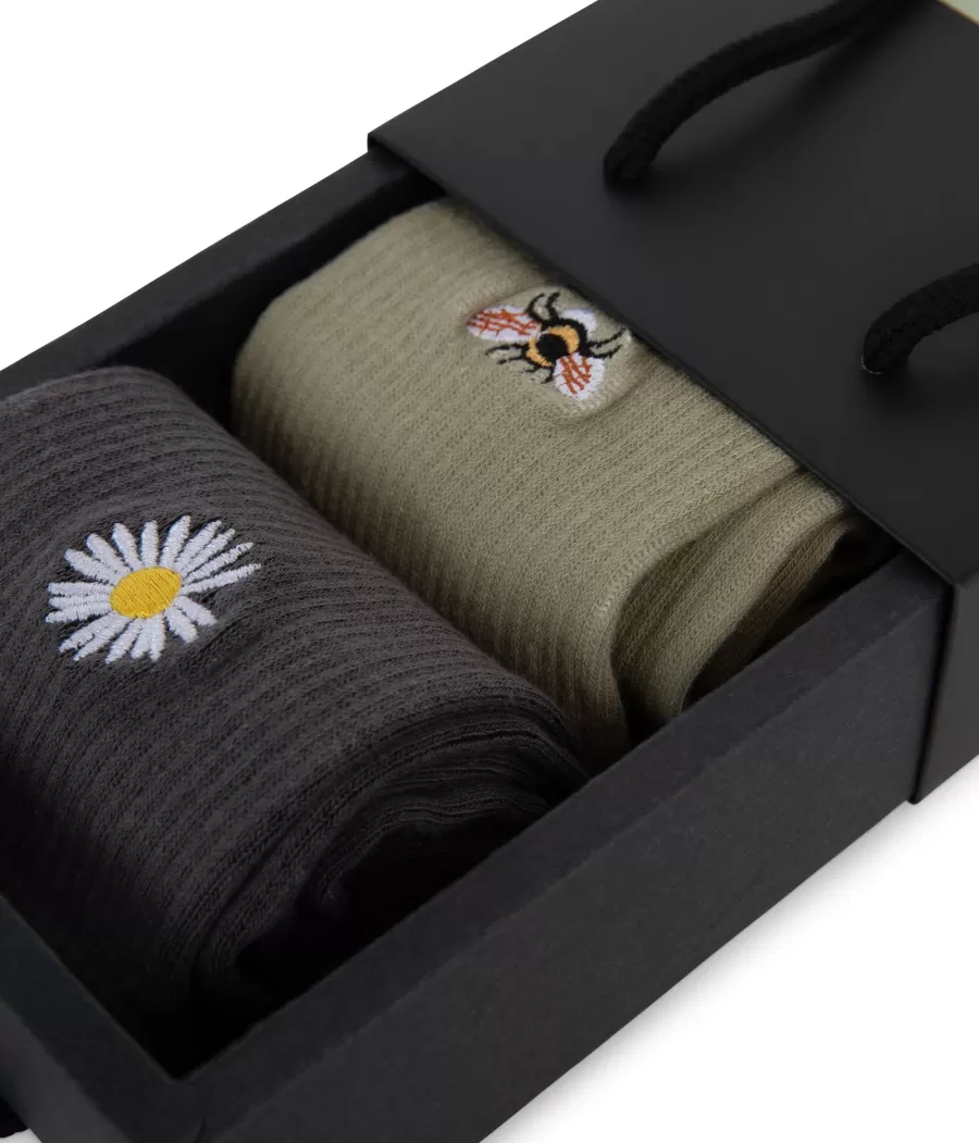 Matt & Nat Sock Set | Sock Set*SOCK SET Organic Cotton Socks Box Set | Color Mix Thisproductisfinalsale
