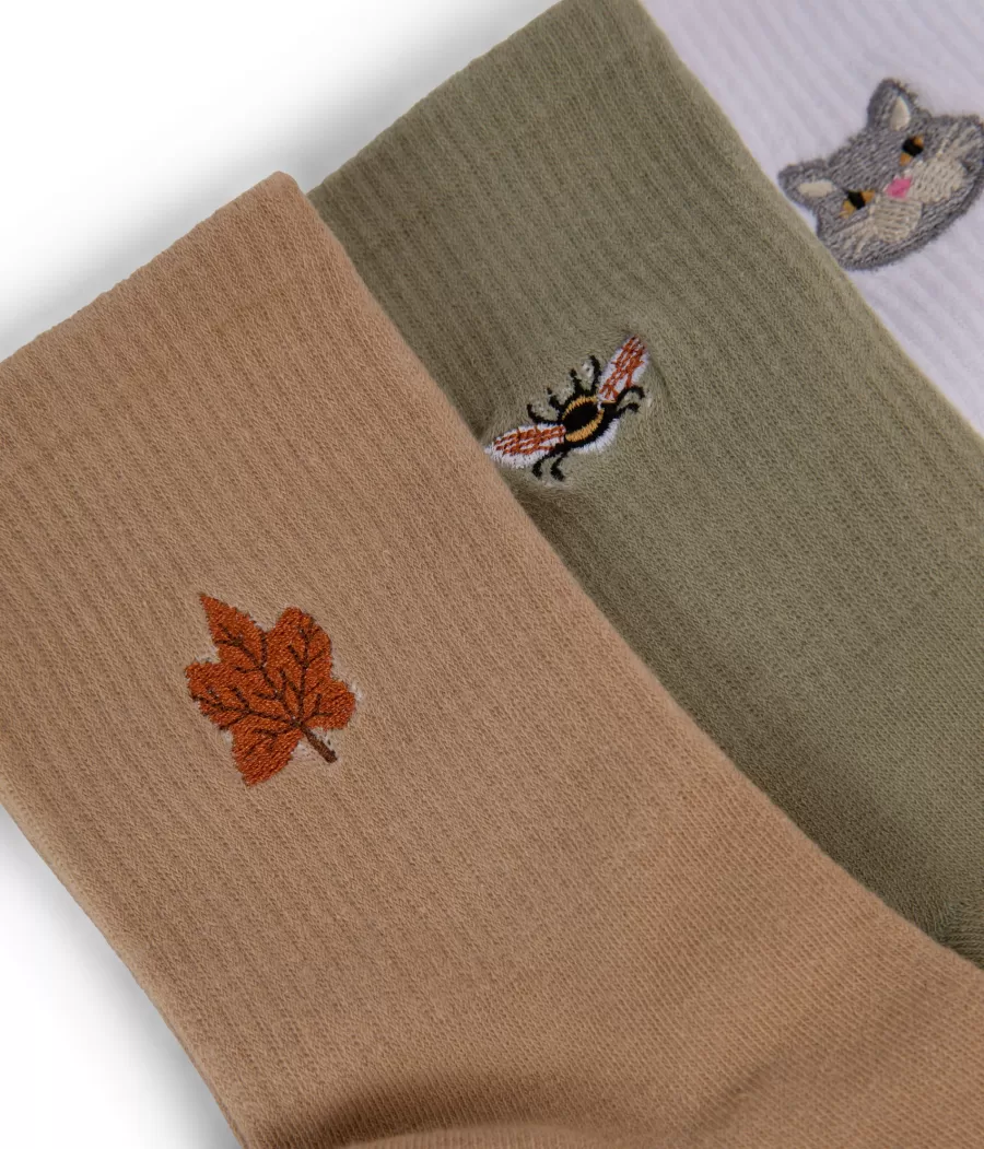Matt & Nat Sock Set | Sock Set*SOCK SET Organic Cotton Socks Box Set | Color Mix Thisproductisfinalsale