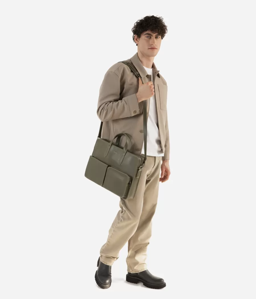 Matt & Nat Briefcases | Briefcases*SOREN Vegan Briefcase - Vintage BLACK